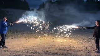 Novelty - AK-47 Sparkler by Sky Painter