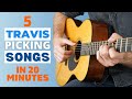 Learn 5 classic travis picking songs in just 20 minutes