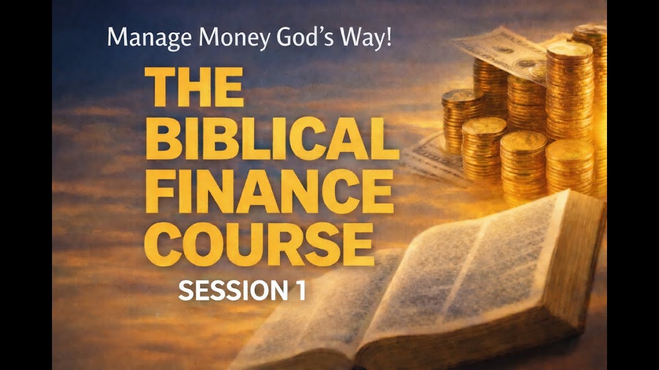 The Biblical Finance Course | Session 1 | Manage Money God’s Way