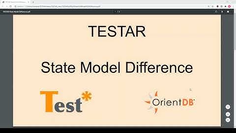 TESTAR State Model Difference Report