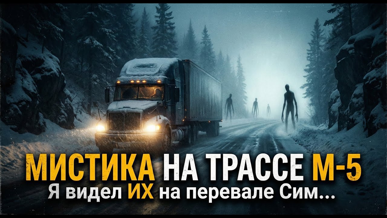 НИКОГДА НЕ ОСТАНАВЛИВАЙСЯ ЗДЕСЬ НОЧЬЮ. Тайна «Вечной стоянки» на Урале. Страшные истории на ночь