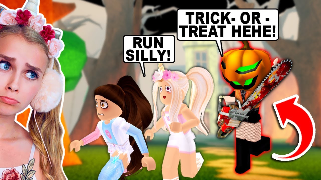 Playing Halloween Story With Silly Roblox Youtube - silly robux girl roblox