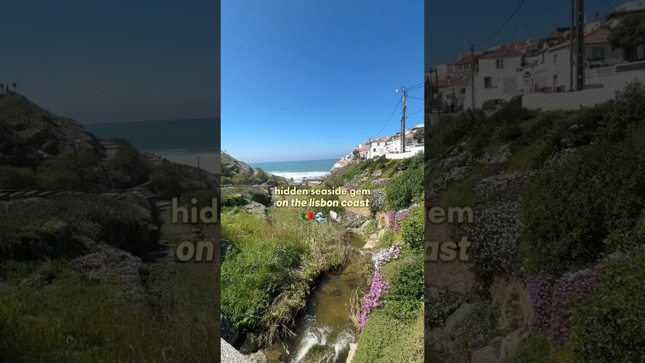 Hidden Gem on Lisbon Coast | Portugal Travel Vlog | Azenhas Do Mar #lisboa #lisbon #portugal