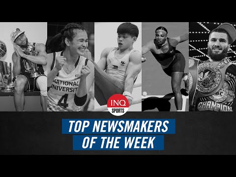 Sports Newsmakers (June 13-19): Warriors, Yulo, NU Lady Bulldogs, Serena, Beterbiev