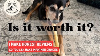 A Cleaner Alternative to Rawhide 🐕 Dog Chew Review  #ad #amazoninfluencer
