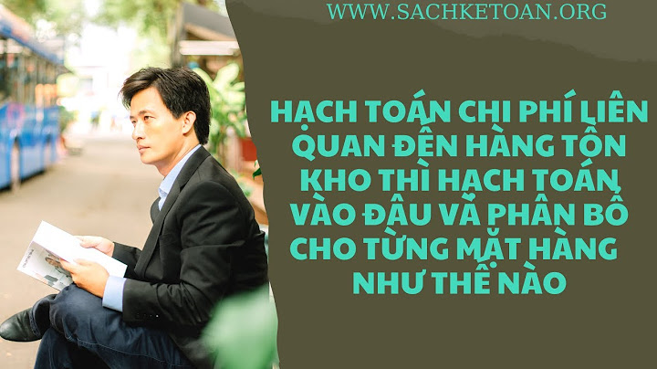 Chi phí quản lý mã hàng hạch toán tài khoản