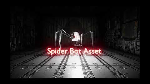 Spider Bot Asset