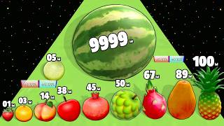 Fruit Rush 3D - Level Up Fruit Max Level Gameplay (Fruit Run 3D) New Update screenshot 4
