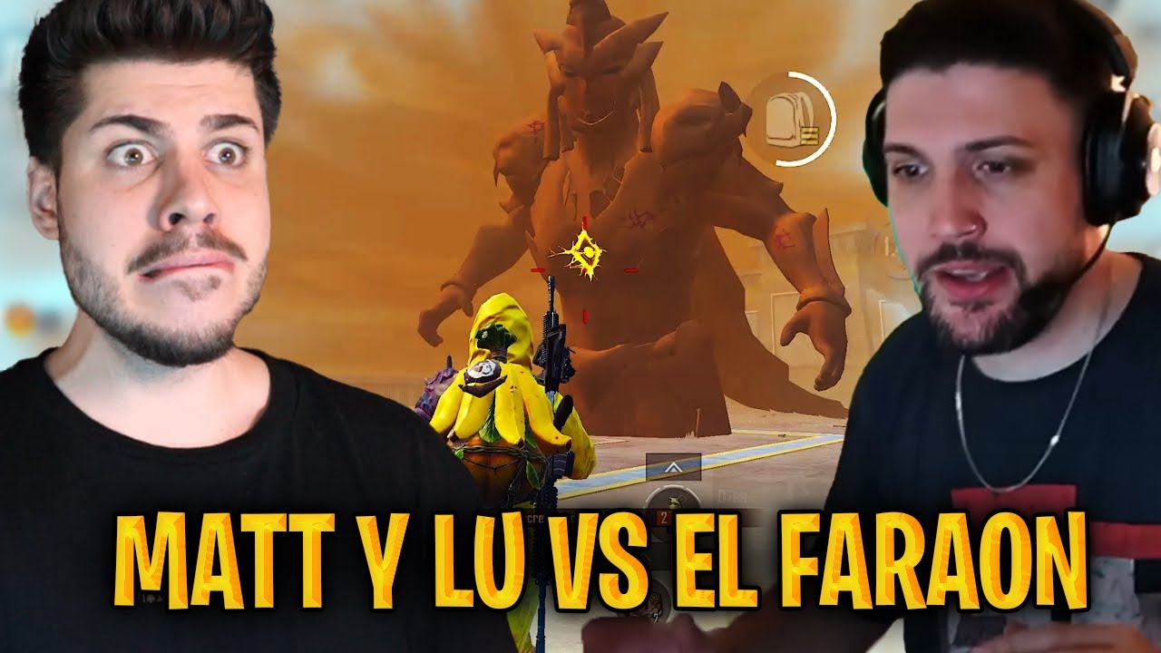 MATTSINLIFE Y LUPOWER VS EL FARAON DE ERANGEL EN PUBG MOBILE – ACTUALIZACION 2.1