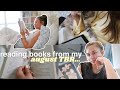 reading books ONLY from my august tbr... 💫 *spoiler free reading vlog*