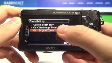 How to Change Zoom Settings on Sony Alpha A5000 - Turn On Digital Zoom on Sony Mirrorless Camera