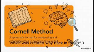 Cornell Notes Taking Method