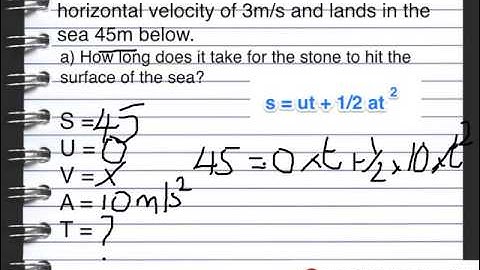 P5 Lesson 3 Projectile Motion OCR Gateway