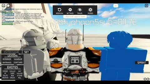 How to make Captain Rex and Commander Cody in Timelines RP and Star Wars Galaxy Roleplay