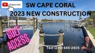 GULF ACCESS 185 FT. WIDE CANAL 2023| SW CAPE CORAL, FL