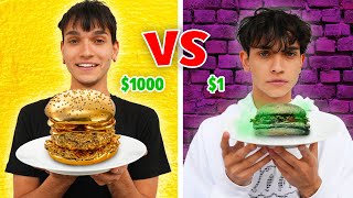 Expensive vs Cheap Food Challenge!