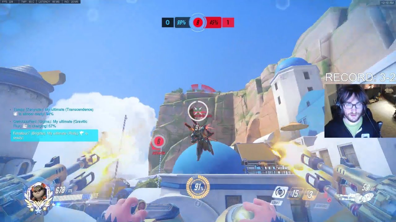 HARBLEU HAMMOND GAMEPLAY OVERWATCH SEASON 35 TOP 500