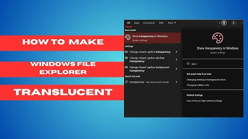 How To Make Your Windows File Explorer Translucent (EASY)