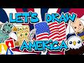Lets Draw America! 250 Years Celebration ????????