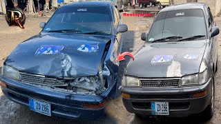 Toyota Corolla 2004 Fully Restoration | Accidental Repair | Car Transformation