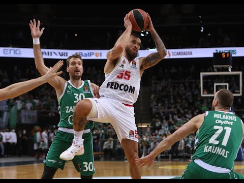 Zalgiris Kaunas-AS Monaco 98-107: Mike James (20 points - career high 14 assists)