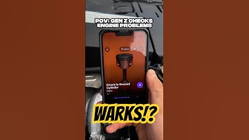 Could This Work? Gen Z Diagnoses Engine with Shazam! #car #fun #Carlovers