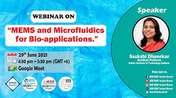 Micro-electromechanical systems (MEMS) and Microfluidics for Bio-applications.
