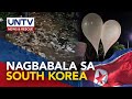 North Korea, nagbantang muling magpapadala  ng mga lobong may lamang basura sa South Korea
