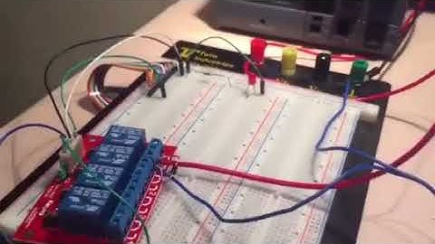 Commodore 64 User Port to solenoid