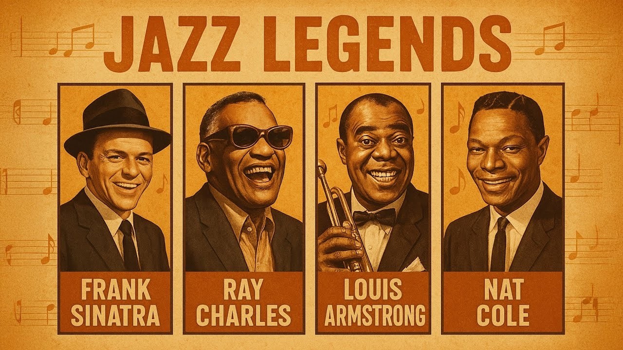 Retro Jazz and Soul Hits 🎺Frank Sinatran, Norah Jones, Louis