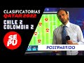 ¡EN VIVO! Postpartido Chile vs Colombia - Clasificatorias Qatar 2022