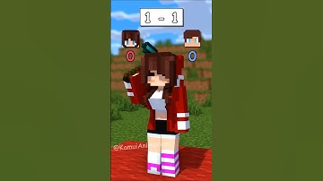 Girls Team vs Boys Team - MAIZEN Minecraft Animation #shorts