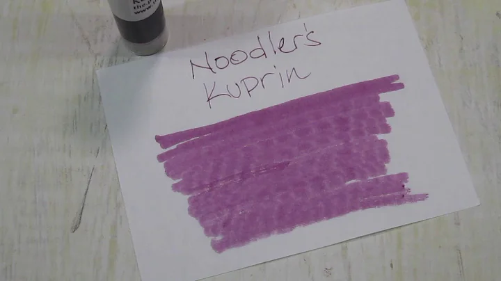 Noodler's Kuprin writing sample