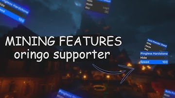 Mining features | Fast Break | Grotto Finder | Oringo Client | Hypixel Skyblock