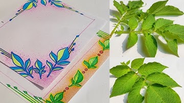 Student project and practical khata design 2022//How to draw Border and corner design/Suchipatra Art