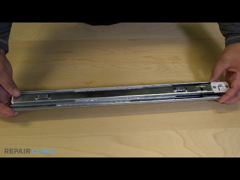 Right Drawer Slider - LG Refrigerator (Model LFCS22520S)
