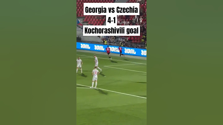 Georgia vs Czechia goal highlights