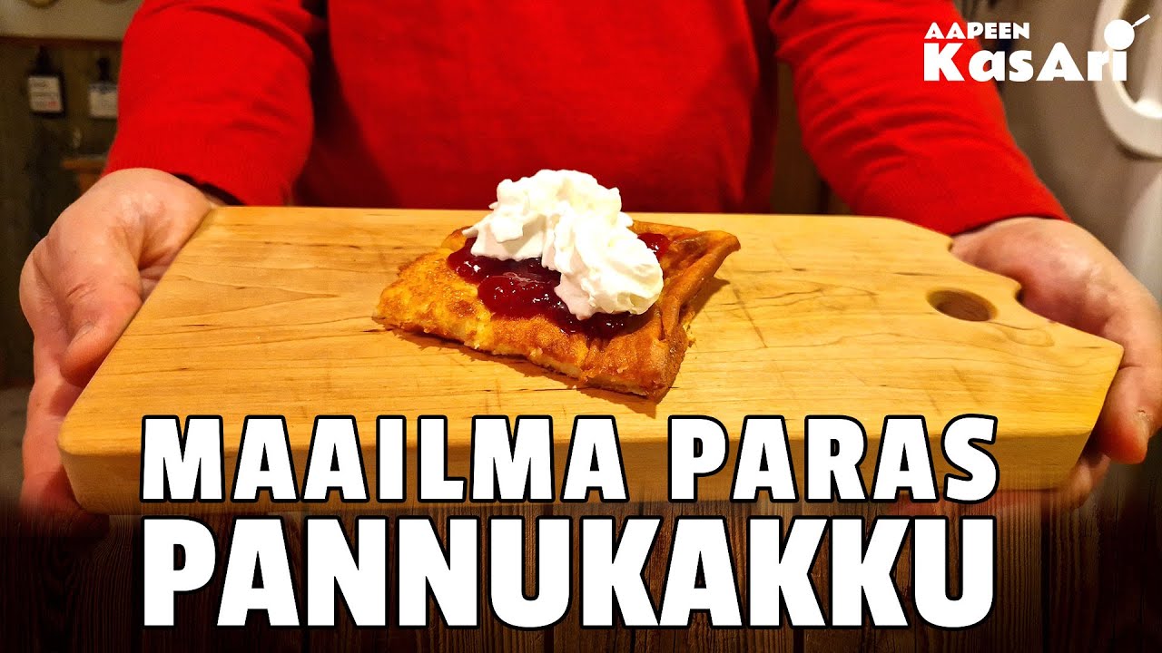MAAILMAN PARAS PANNUKAKKU  - MUMMON RESEPTILLÄ