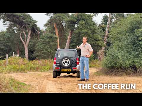 We take the off road route to my favourite coffee spot