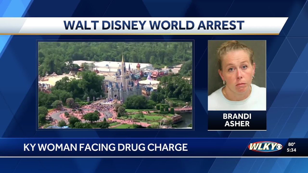 Kentucky woman charged after allegedly trying to bring meth into Disney ...