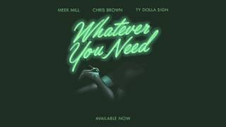 Meek Mill - Whatever You Want Ft Chris Brown \& Ty Dolla $ign (Official Audio)