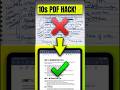Professors Don’t Want You Knowing This AI PDF Hack 🤫 #shorts #pdf