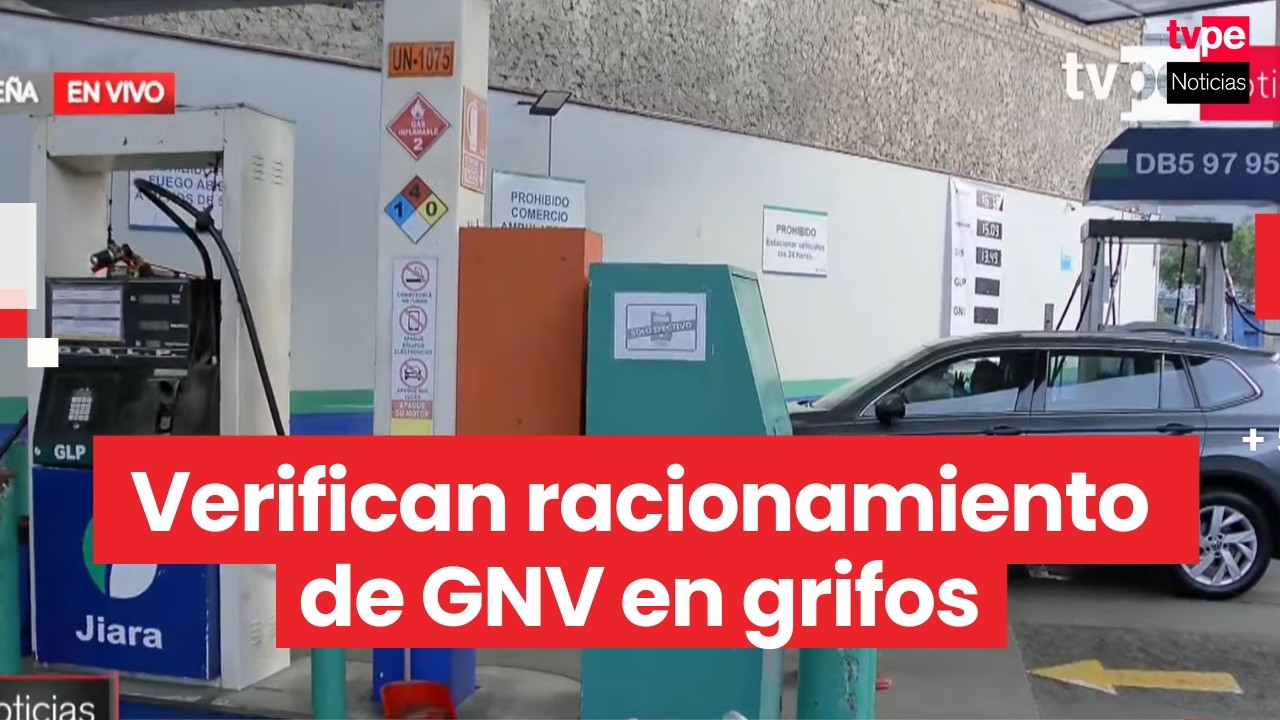 Osinergmin verifica cumplimiento del racionamiento de GNV en grifos de Lima, Callao e Ica