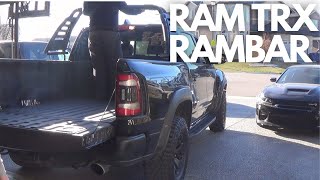 Removing The Rambar on my 2022 Ram TRX
