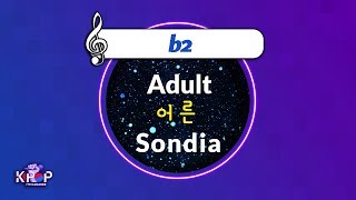 [KPOP MR 노래방] 어른 - Sondia (b2 Ver.)ㆍAdult - Sondia