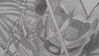 シャーペンイラストでアニメopを作ってみよう09 進撃の巨人 アニメは世界を救う シャーペンイラストでアニメopを作ってみよう09 進撃の巨人 アニメは世界を救う