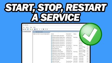 How to Start, Stop, Restart a Service in Windows 11 | Step by Step