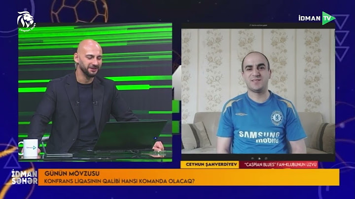 "İdman səhər"də "UEFA Konfrans Liqasının finalı haqqında" sujet