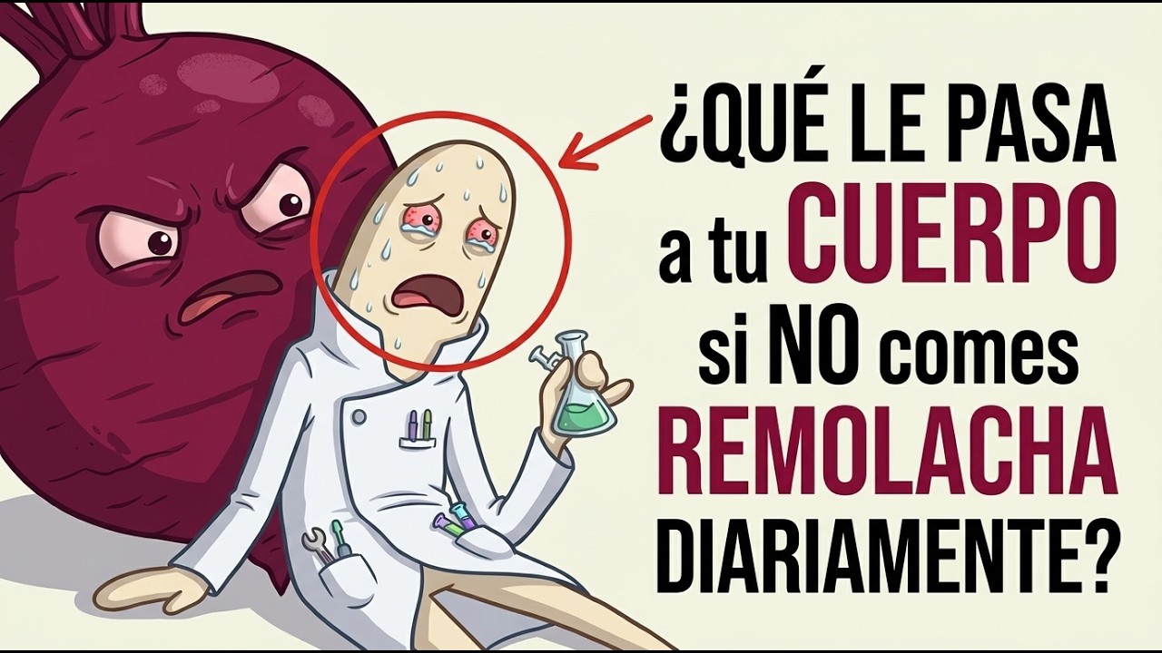 ¿Qué pasa en tu ORGANISMO si evitas la REMOLACHA?