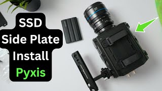 Blackmagic Pyxis 6K: SSD Side Plate Installation